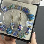 East 5th  Women Bracelet and Earrings Set Artisan Fashion Jewelry New Floral Photo 7
