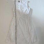 Anne Klein Lightweight Cotton Sleeveless Midi Dress Chevron Pattern EUC Sz 6 Photo 10