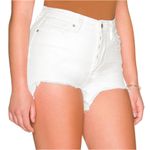 Good American  Bombshell Shorts in White, Size 4​​​​​​​ Photo 1