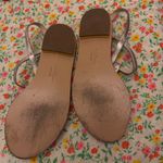 Salvatore Ferragamo  Silver Strappy Sandals Photo 1