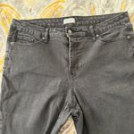 Jessica Simpson  Black High Rise Skinny Jeans size 14 Photo 2