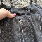 Athleta  Womens Sz Small S Tank Top Cami Camisole Shelf Bra Geometric Athletic Photo 4