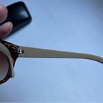 Oscar de la Renta  Vintage Tortoise Shell Sunglasses Sunnies with Case Photo 3