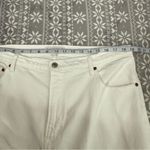 Abercrombie & Fitch Curve Love The Ankle Straight Ultra High Rise White 34/18 Photo 9