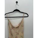 Reverse  Womens Yellow Floral Y2K Mini Dress Size M Slip Dainty Feminine Fairy Photo 4