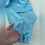 Rtr sz4 Nicholas Nori Pants silky cargo street wear style Y2K solid blue loose Size 4 Photo 10