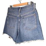 Madewell NWT Mom Short Cutoff Jean Shorts Bledsoe Mid Wash Denim Women’s Size 33 Photo 6