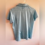 Footjoy‎ Shirt Womens Small Short Sleeve Golf Pullover Stretch Lightweight Blue Photo 3