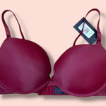 Frederick's of Hollywood  Krystal Bra - Size 32D (30DD 34C) Krystal Syrah Pushup Photo 0