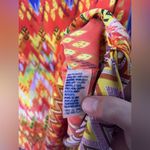 Peter Nygard Peter Nygård Women’s Butterfly Sleeve Layered Chiffon Bling Chevron Blouse Sz S Photo 13