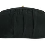 1950s Cameo Embellished Clutch w/ Gold Hardware and Satin Lining Photo 2