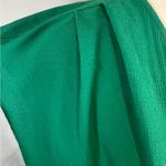 Gibson  emerald green draped faux wrap top size medium Photo 3