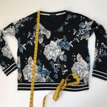 P.J. Salvage Track Star Floral Long Sleeve Top, L Photo 7