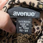 Avenue animal print long sleeve button up shirt Brown Size undefined Photo 7