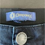 Democracy  size 12 Skinny jeans denim stretch elastic waist casual rocker concert Photo 2