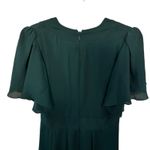 Gucci NEW  Green 100% Silk A-Line Dress Short Sleeve Size 42 /6 Italy $2,735 Photo 3