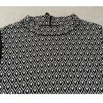 Vince Camuto  Black/White Diamond Tank Top Size M Photo 1