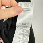 Brooks Brothers  Black Red Floral Long Sleeve Dress Womens 14 Mini Fall Preppy Photo 7