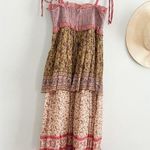 Zimmermann  | NWT | Juniper Floral Print Silk-Blend Tiered Maxi Dress | Sz 0 Photo 10