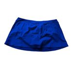 Lands' End  Swim Skirt 22W Blue Built in Brief‎ Skort Photo 1