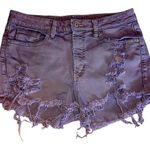 Old Navy  OG high rise dusty rose denim cut off shorts size 12 Photo 0