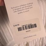 Bohme Cream boho Peasant Flowy top NWT M Photo 3