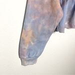 Pink Floyd Tie Dye fleece Cropped Hoodie Sweater size XS / S NWT Photo 2