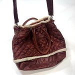 Big Buddha  Quilted Brown Shoulder Bag Photo 7