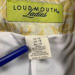 Loudmouth Ladies Blue/Green Plaid Golf Skort Stretch Shorts Size 12 Blue Photo 2