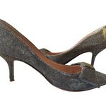 Kate Spade Womens Juliette Bow Toe Dress Pumps Sparkly Wedding Evening SIZE 7.5 Photo 3