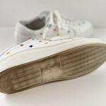 Boden Womens Shoes White Leather Polka Dots Sneaker Low Top Casual 42 US 10.5 Photo 6