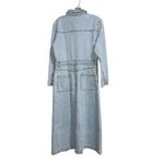 ZARA NWOT Z1975 DENIM MIDI DRESS Bloggers Fave Sold OUT Blue Photo 14