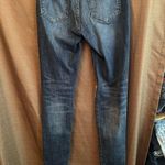 Kancan Woman’s Size 7/27 Distressed Skinny Jeans Dark Wash Blue Photo 4