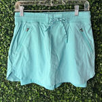 Athleta  Aqua Blue Trekkie Skort Sz 2 Photo 0