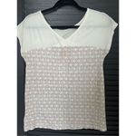 Lole  Organic Moisture Wicking Yoga Short Sleeve Top Small Photo 3