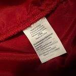 J.Crew Red Lace Ruffle Neck Sleeveless Keyhole Blouse Size XS Photo 4