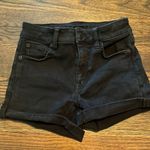 American Eagle Outfitters Black Denim Shorts Photo 0