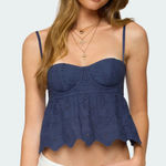 Edikted navy  corset top Photo 0