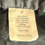 J.Crew Favorite Fit Mid Rise Straight Leg Wool Trousers 4 Gray Black Glen Plaid Photo 8