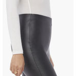 Just Fab High Rise Faux Leather Leggings, Size L Photo 2