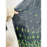 SABINA MUSAYEV Black Red Floral Front Twist Cutout Selina Dress size Medium Photo 9