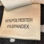 Monteau Women's Size XL Black Polka Dot Long Sleeve Tiered Babydoll Top Casual Photo 6