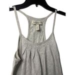 Vintage Abercrombie & Fitch Y2K XS Gray Racerback Tank Top Pintuck Ladies XS Top Photo 4