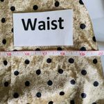 Cutie Blonde Japanese Kawaii Polka Dot Velvet Crewneck Flowy Dress Sz L Tan Size L Photo 6