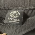 Bobeau  Black Asymmetrical Ruched Side Skirt Size L GUC Photo 2