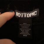 Hot Topic Luxurious Velvet black mini skirt size medium Photo 1