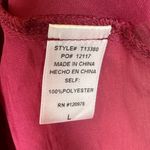 Vintage Y2K Taroo Burgundy Camisole Top Spaghetti Strap Silky Tank Size Large Red Photo 4