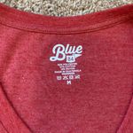 Womens medium short sleeve v neck usc Trojans top Blue Photo 2