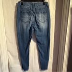 Kancan Dark Wash High Rise Skinny Jeans Size 9/28 Distressed Casual Everyday Blue Photo 2