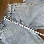 PacSun high rise straight jeans light wash buttonfly distressed Women’s size 25 Photo 6